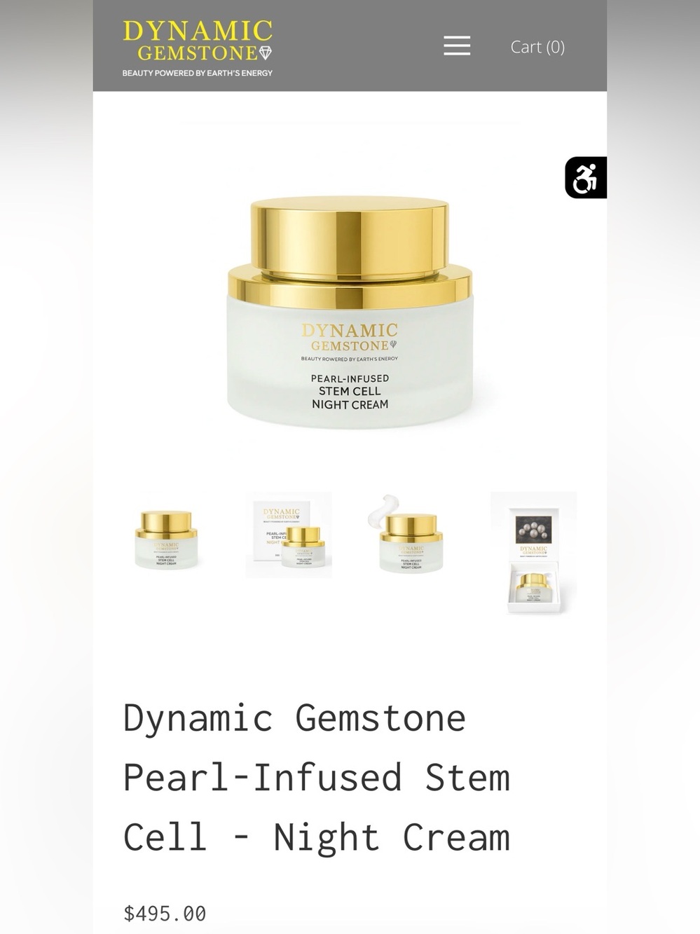 🦋Pearl-Infused Stem Cell Night Cream MSRP-$495🦋